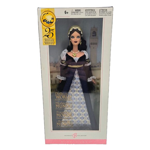 2004 Barbie Doll Barbie Princess Of The Renaissance Pink Label NRFB G5860 Mattel - Picture 1 of 16